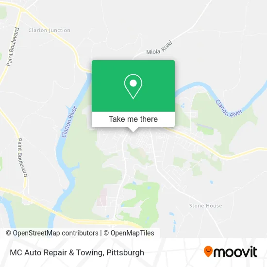 MC Auto Repair & Towing map