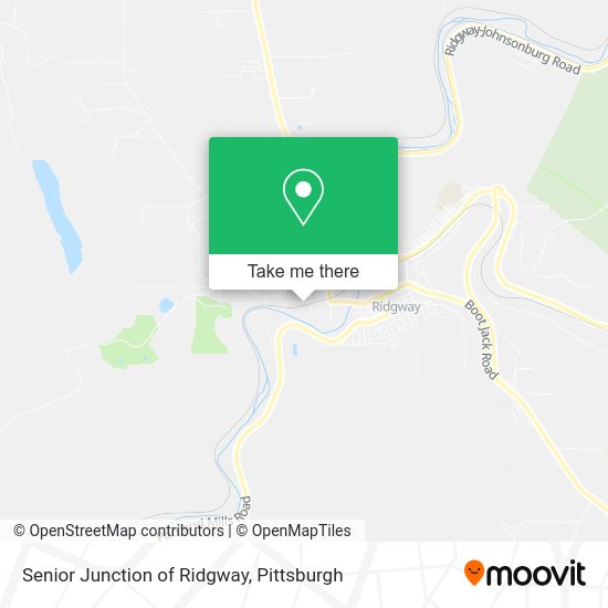 Mapa de Senior Junction of Ridgway