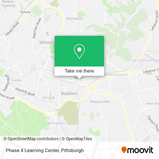 Phase 4 Learning Center map