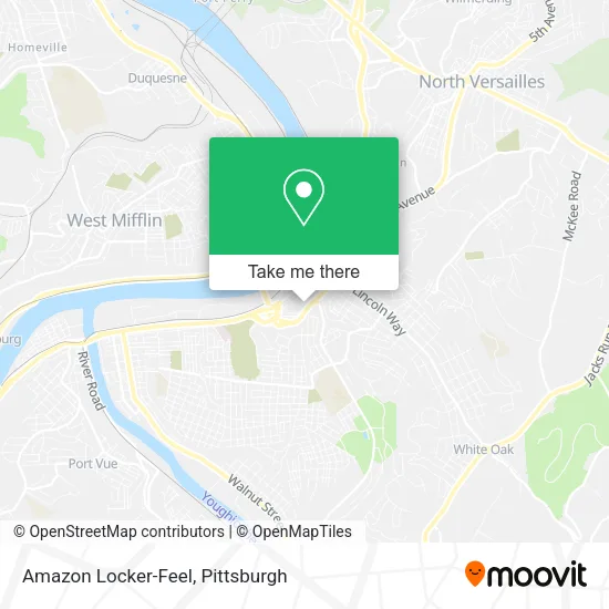 Amazon Locker-Feel map