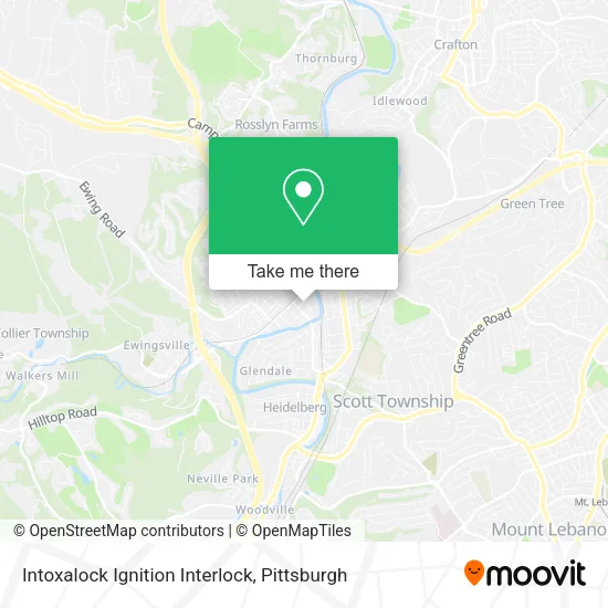 Intoxalock Ignition Interlock map