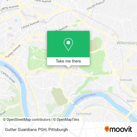 Gutter Guardians PGH map