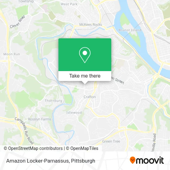 Amazon Locker-Parnassus map