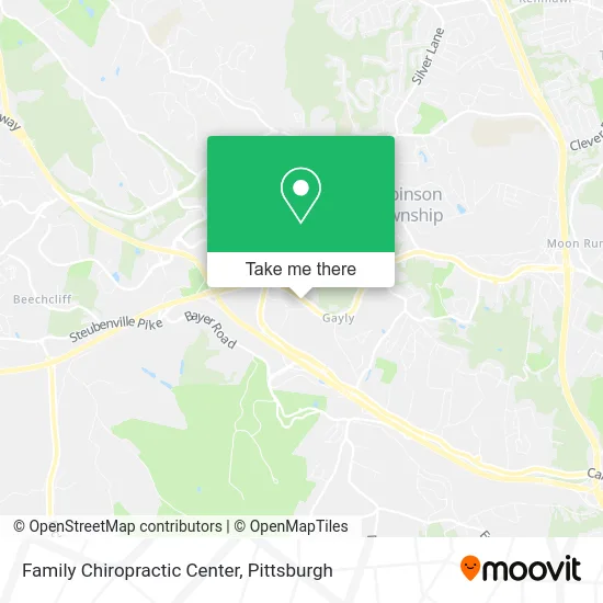 Family Chiropractic Center map