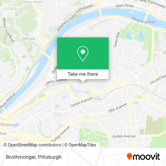Mapa de Brothmonger