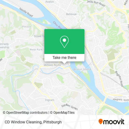 CD Window Cleaning map