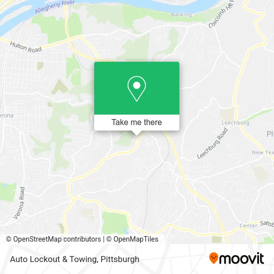 Auto Lockout & Towing map