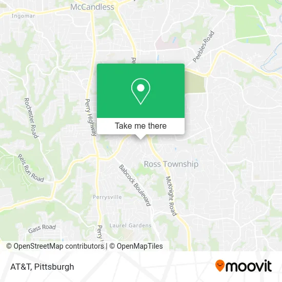 AT&T map