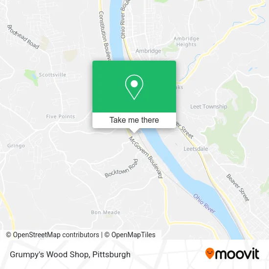 Grumpy's Wood Shop map