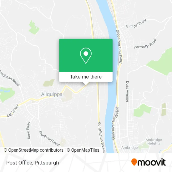 Post Office map