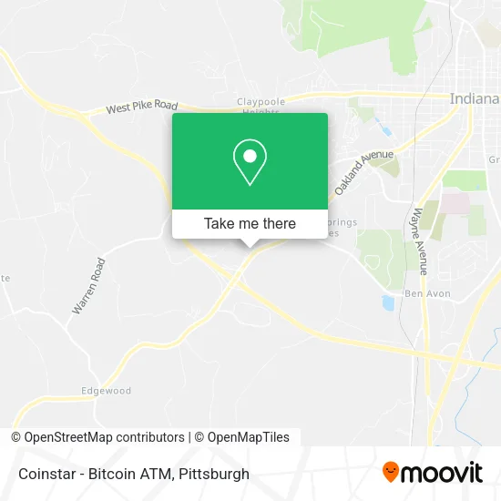 Coinstar - Bitcoin ATM map