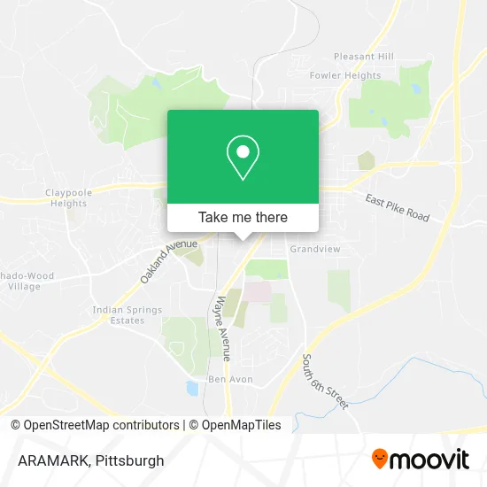 ARAMARK map