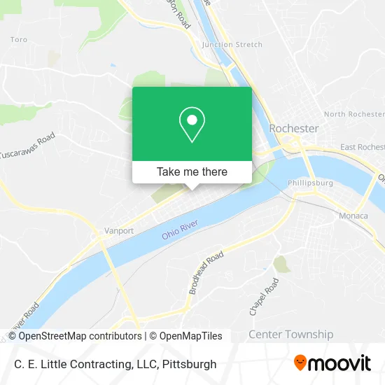 C. E. Little Contracting, LLC map