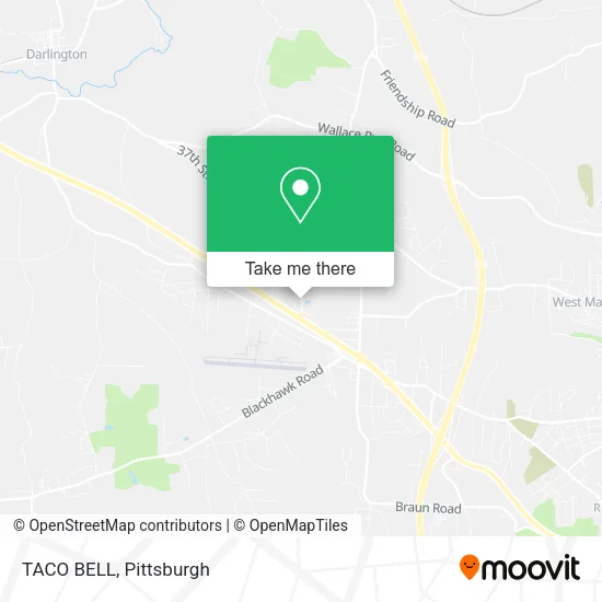 TACO BELL map