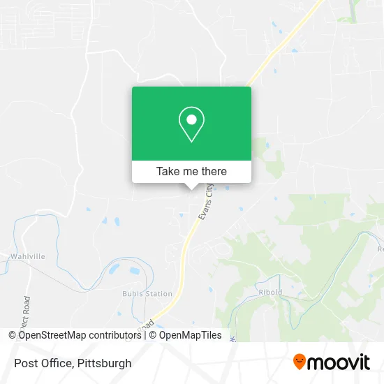 Post Office map