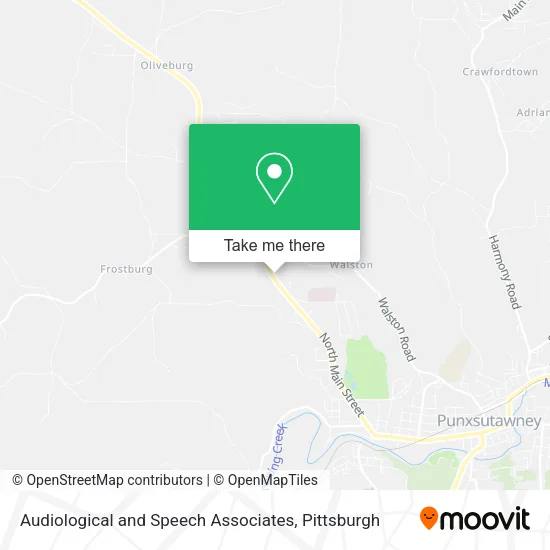 Audiological and Speech Associates map