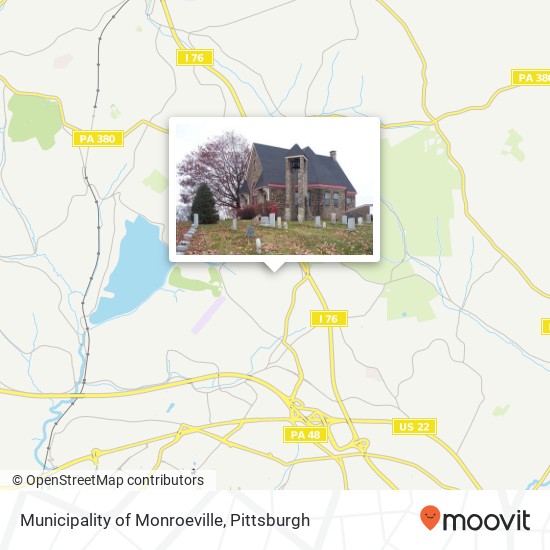 Mapa de Municipality of Monroeville