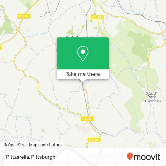 Mapa de Pittzarella