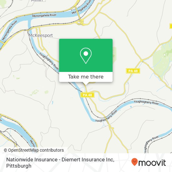 Nationwide Insurance - Diemert Insurance Inc map