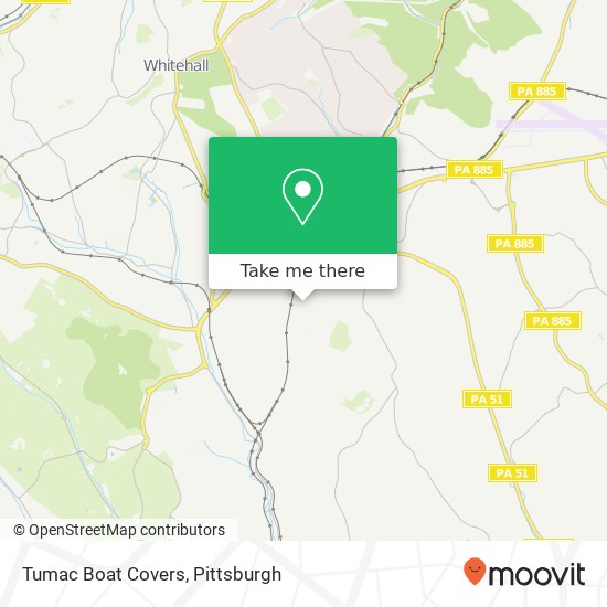 Tumac Boat Covers map