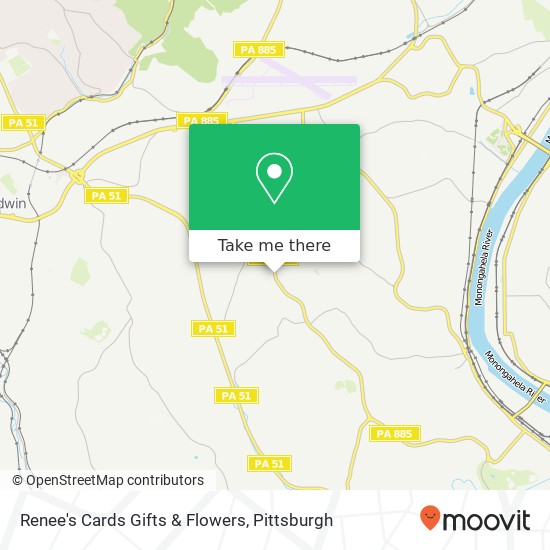 Renee's Cards Gifts & Flowers map