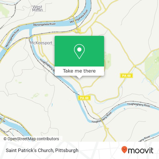 Saint Patrick's Church map