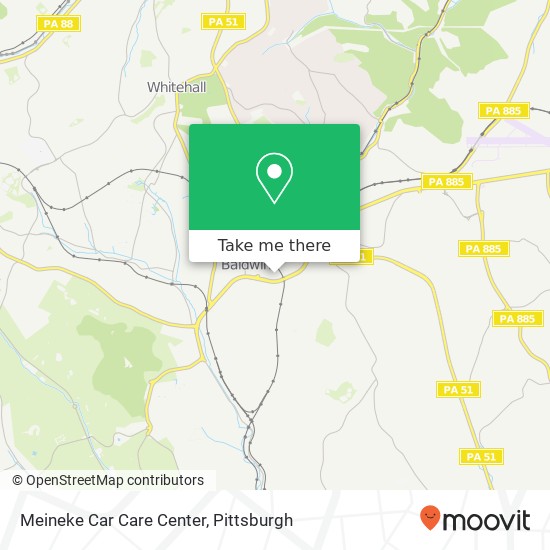 Meineke Car Care Center map