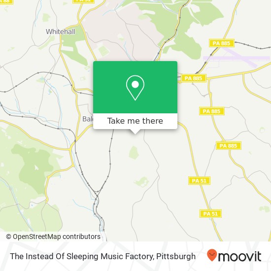 Mapa de The Instead Of Sleeping Music Factory