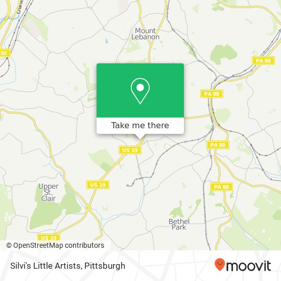 Silvi's Little Artists map