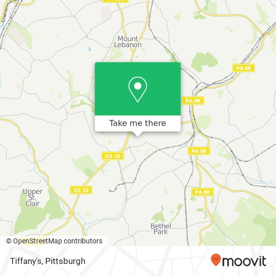 Mapa de Tiffany's