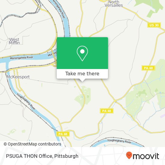 Mapa de PSUGA THON Office