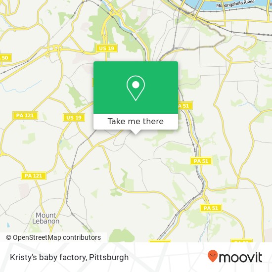 Mapa de Kristy's baby factory