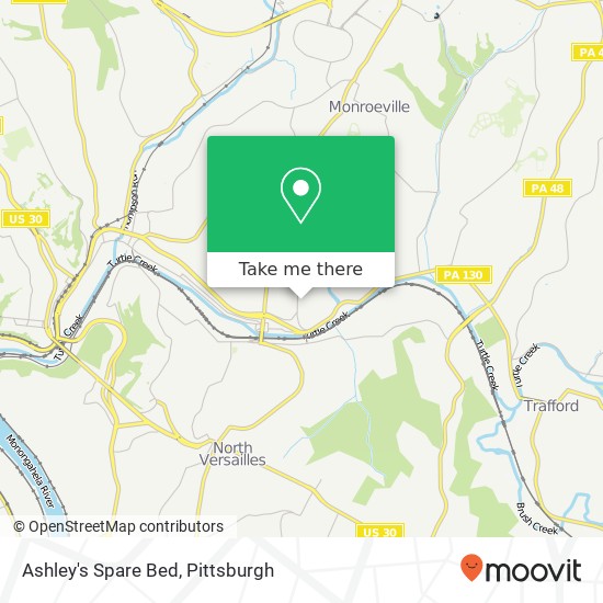 Mapa de Ashley's Spare Bed