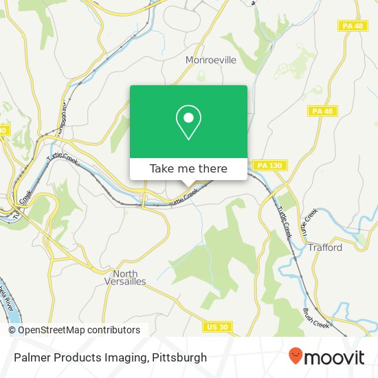 Palmer Products Imaging map