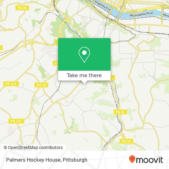 Palmers Hockey House map