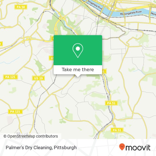 Palmer's Dry Cleaning map