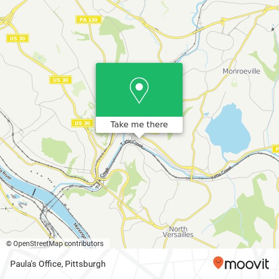 Mapa de Paula's Office