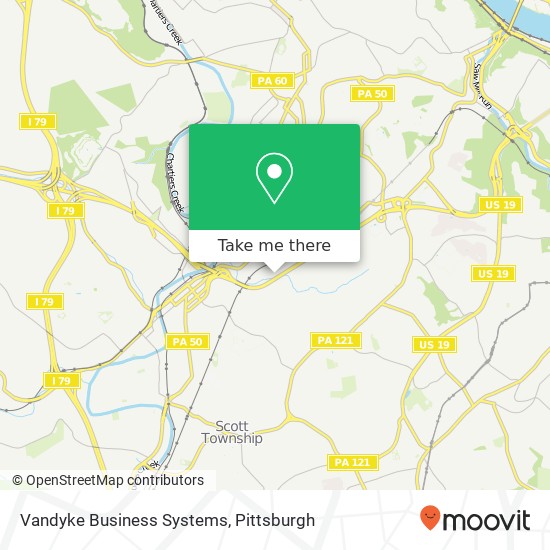 Vandyke Business Systems map
