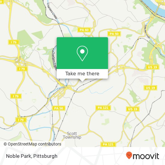 Noble Park map