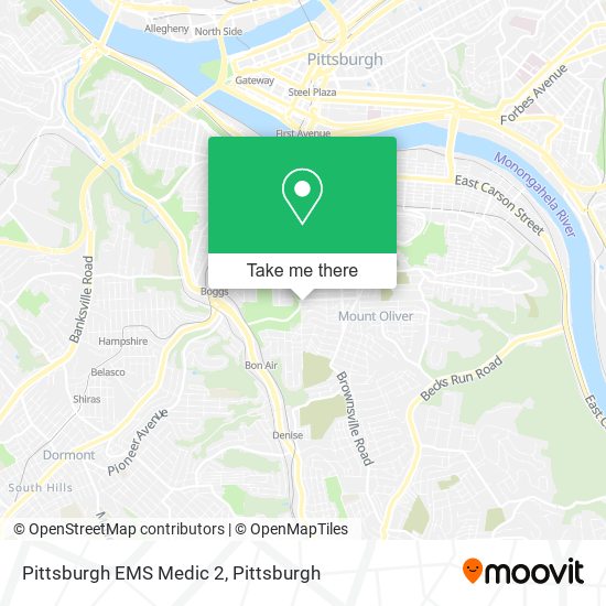 Mapa de Pittsburgh EMS Medic 2