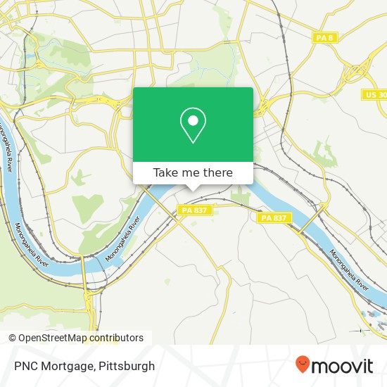 PNC Mortgage map