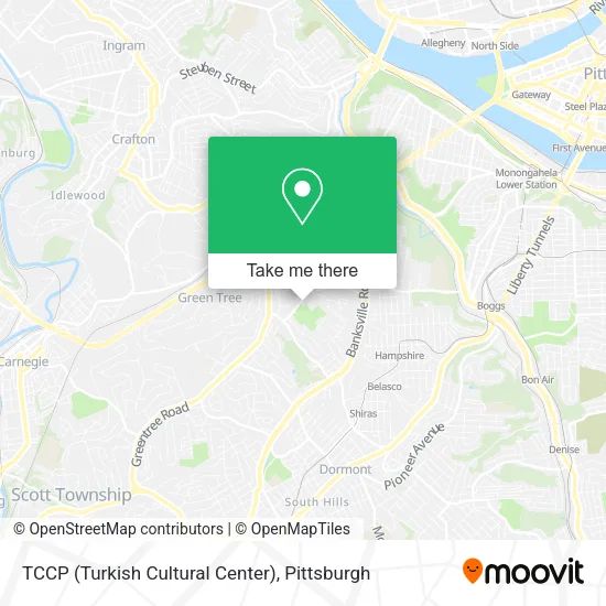 Mapa de TCCP (Turkish Cultural Center)