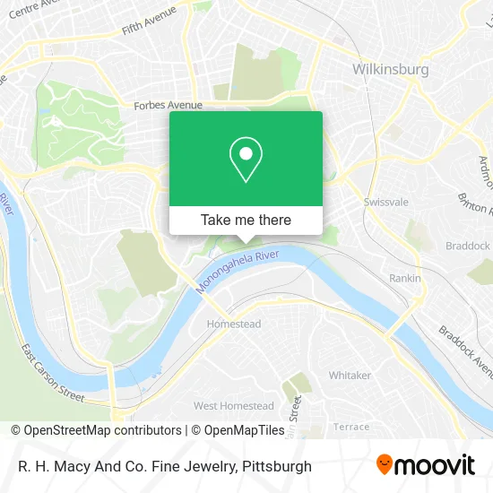 R. H. Macy And Co.  Fine Jewelry map