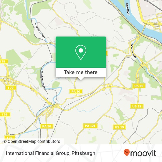Mapa de International Financial Group