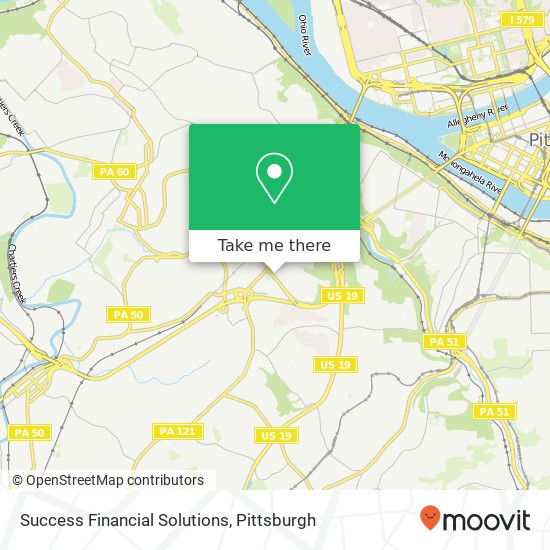 Success Financial Solutions map