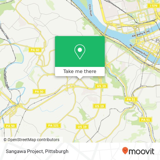 Mapa de Sangawa Project