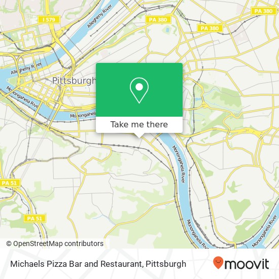 Michaels Pizza Bar and Restaurant map