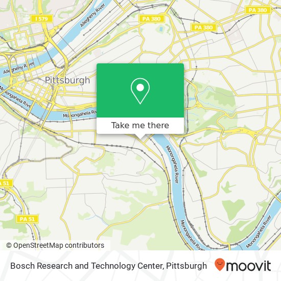 Mapa de Bosch Research and Technology Center