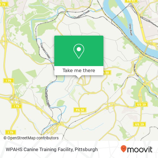 WPAHS Canine Training Facility map