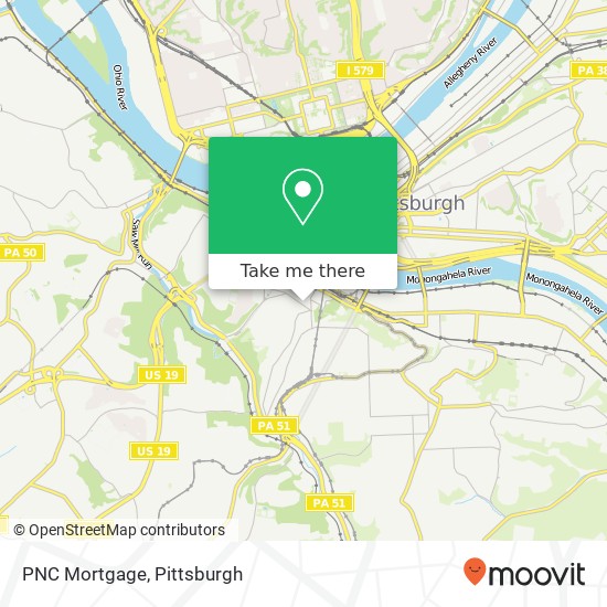 PNC Mortgage map